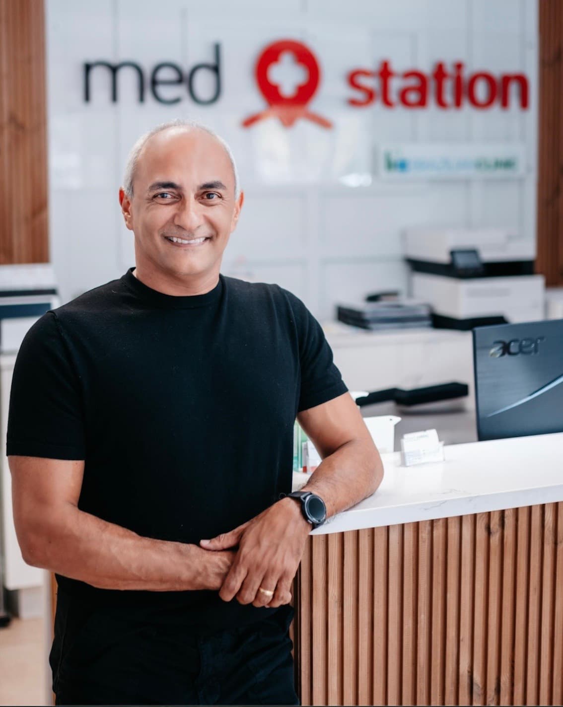 Recepção de uma unidade MedStation, na Flórida